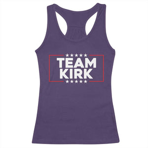 Team Kirk Racerback Tank Top Last Name Kirk Family Name Matching Member Surname TS10 Purple Print Your Wear