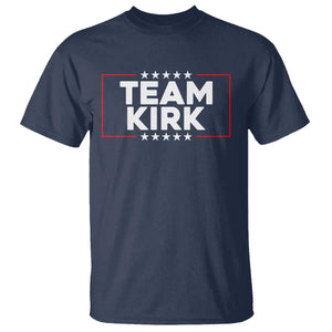 Team Kirk T Shirt Last Name Kirk Family Name Matching Member Surname TS10 Navy Print Your Wear