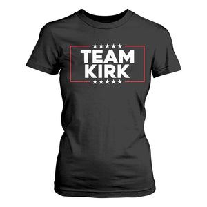 Team Kirk T Shirt For Women Last Name Kirk Family Name Matching Member Surname TS10 Black Print Your Wear