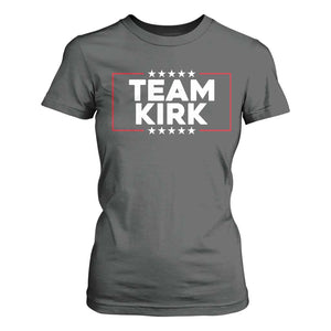 Team Kirk T Shirt For Women Last Name Kirk Family Name Matching Member Surname TS10 Dark Heather Print Your Wear