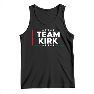 Team Kirk Tank Top Last Name Kirk Family Name Matching Member Surname TS10 Black Print Your Wear
