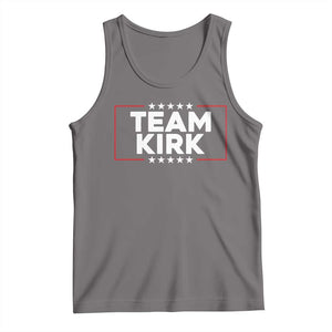 Team Kirk Tank Top Last Name Kirk Family Name Matching Member Surname TS10 Deep Heather Print Your Wear