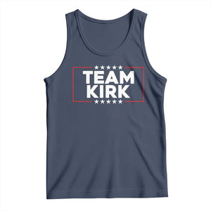 Team Kirk Tank Top Last Name Kirk Family Name Matching Member Surname TS10 Navy Print Your Wear