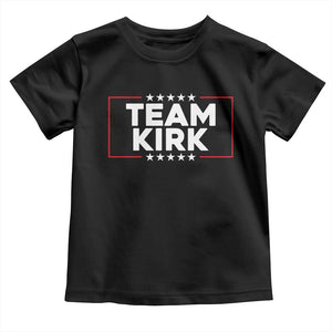 Team Kirk Toddler T Shirt Last Name Kirk Family Name Matching Member Surname TS10 Black Print Your Wear