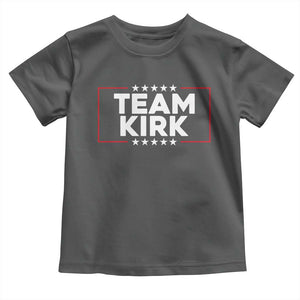 Team Kirk Toddler T Shirt Last Name Kirk Family Name Matching Member Surname TS10 Dark Heather Print Your Wear