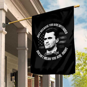 Charlie Kirk Garden Flag Free Speech Retro USA Flag TS10 Print Your Wear