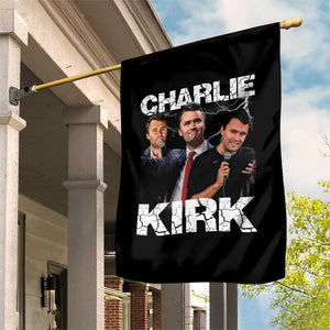 Charlie Kirk Garden Flag Freedom Speech A True Patriot Tribute Bootleg TS10 Print Your Wear