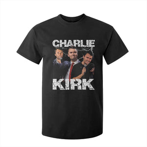 Charlie Kirk T Shirt For Kid Freedom Speech A True Patriot Tribute Bootleg TS10 Black Print Your Wear