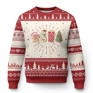 Pregnancy Announcement Ugly Christmas Sweater Cookies For Two Please Xmas Maternity Gift TS10 Red Print Your Wear