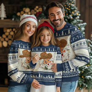 Cowboy Ugly Christmas Sweater Santa Claus Vintage 90s Western Country Music Outfit TS10 Navy Print Your Wear