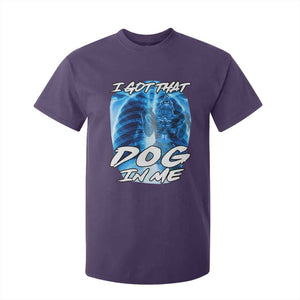 I Got That Dog In Me Wolf Alpha T Shirt For Kid Xray Werewolf TS10 Purple Print Your Wear