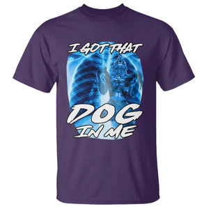 I Got That Dog In Me Wolf Alpha T Shirt Xray Werewolf TS10 Purple Print Your Wear