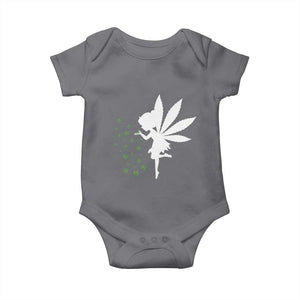 Marijuana Baby Onesie Weed Fairy Fantasy Leaf Stoner Pot Smoker Cannabis TS10 Charcoal Print Your Wear