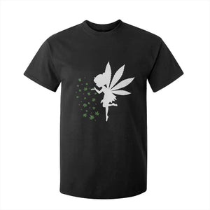Marijuana T Shirt For Kid Weed Fairy Fantasy Leaf Stoner Pot Smoker Cannabis TS10 Black Print Your Wear