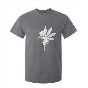 Marijuana T Shirt For Kid Weed Fairy Fantasy Leaf Stoner Pot Smoker Cannabis TS10 Charcoal Print Your Wear