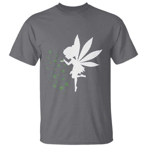 Marijuana T Shirt Weed Fairy Fantasy Leaf Stoner Pot Smoker Cannabis TS10 Charcoal Print Your Wear
