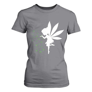 Marijuana T Shirt For Women Weed Fairy Fantasy Leaf Stoner Pot Smoker Cannabis TS10 Charcoal Print Your Wear