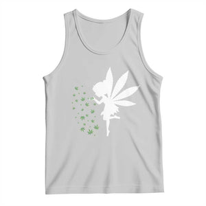 Marijuana Tank Top Weed Fairy Fantasy Leaf Stoner Pot Smoker Cannabis TS10 Ash Print Your Wear