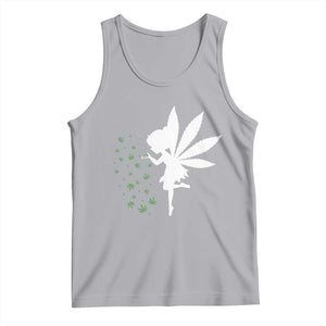 Marijuana Tank Top Weed Fairy Fantasy Leaf Stoner Pot Smoker Cannabis TS10 Athletic Heather Print Your Wear