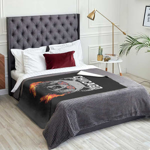 Bears Mascot Throw Blanket Vintage Retro Chicago TS10 Print Your Wear