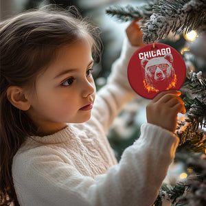 Bears Mascot Christmas Ornament Vintage Retro Chicago TS10 Print Your Wear