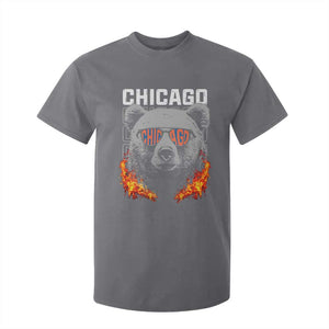 Bears Mascot T Shirt For Kid Vintage Retro Chicago TS10 Charcoal Print Your Wear