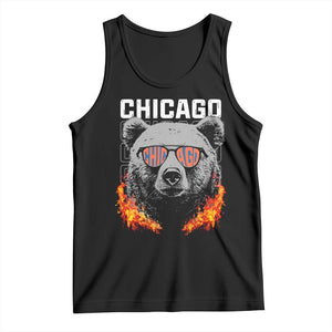 Bears Mascot Tank Top Vintage Retro Chicago TS10 Black Print Your Wear
