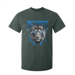 Lion Lovers T Shirt For Kid Detroit Fan Apparel TS10 Dark Forest Green Print Your Wear