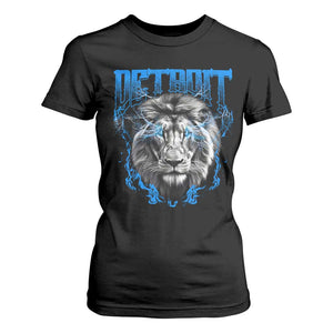 Lion Lovers T Shirt For Women Detroit Fan Apparel TS10 Black Print Your Wear