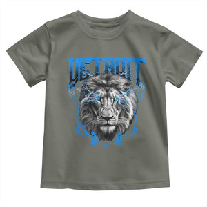 LF Game Day Toddler T Shirt Football Fan Apparel TS10 Military Green Print Your Wear