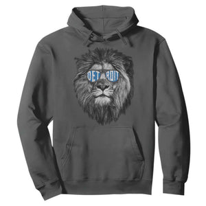 LF Game Day Hoodie Wearing Glasses Retro Vintage Style Football Fan TS10 Dark Heather Print Your Wear