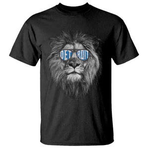 Lion Lovers T Shirt Wearing Glasses Retro Vintage Style Detroit Fan TS10 Black Print Your Wear