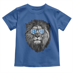LF Game Day Toddler T Shirt Wearing Glasses Retro Vintage Style Football Fan TS10 Royal Blue Print Your Wear