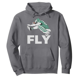 Philly Fan Hoodie Barkley Backwards Hurdle TS10 Charcoal Print Your Wear