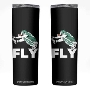 Philly Fan Skinny Tumbler Barkley Backwards Hurdle TS10 Black Print Your Wear