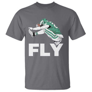 Philly Fan T Shirt Barkley Backwards Hurdle TS10 Charcoal Print Your Wear