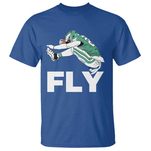 Philly Fan T Shirt Barkley Backwards Hurdle TS10 Royal Blue Print Your Wear