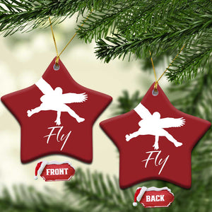 Eagles Fly Christmas Ornament Philadelphia Birds Spirit TS10 Star Red Print Your Wear