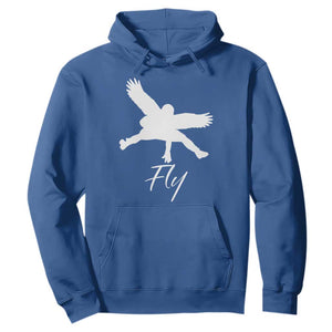 Philly Lover Hoodie Fly Birds Spirit Vintage Football Lovers TS10 Royal Blue Print Your Wear