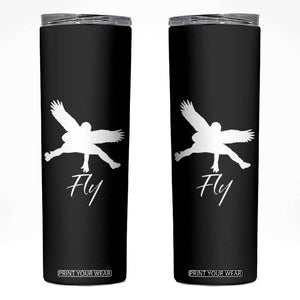 Eagles Fly Skinny Tumbler Philadelphia Birds Spirit TS10 Black Print Your Wear