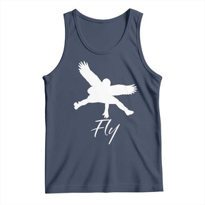 Philly Lover Tank Top Fly Birds Spirit Vintage Football Lovers TS10 Navy Print Your Wear