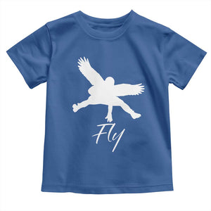 Philly Lover Toddler T Shirt Fly Birds Spirit Vintage Football Lovers TS10 Royal Blue Print Your Wear