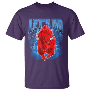 Let's Go Buffalo T Shirt Western New York WNY Pride Mafia Gift TS10 Purple Print Your Wear