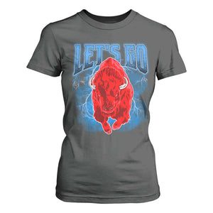 Let's Go Buffalo T Shirt For Women Western New York WNY Pride Mafia Gift TS10 Dark Heather Print Your Wear