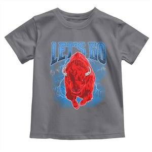 Let's Go BFB Toddler T Shirt Western New York WNY Pride Mafia Gift TS10 Charcoal Print Your Wear