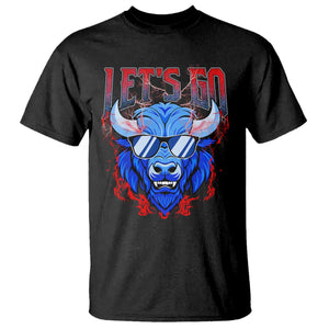 Let's Go Buffalo T Shirt Fan Apparel WNY Pride TS10 Black Print Your Wear