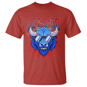 Let's Go Buffalo T Shirt Fan Apparel WNY Pride TS10 Red Print Your Wear