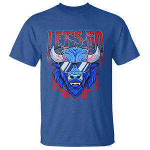 Let's Go Buffalo T Shirt Fan Apparel WNY Pride TS10 Royal Blue Print Your Wear