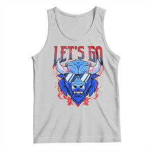 Let's Go BFB Tank Top Fan Apparel WNY Pride TS10 Ash Print Your Wear