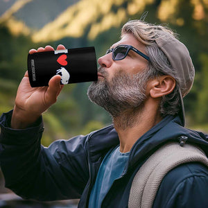 Vintage Buffalo 4 in 1 Can Cooler Tumbler American I Love Bison TS10 Print Your Wear